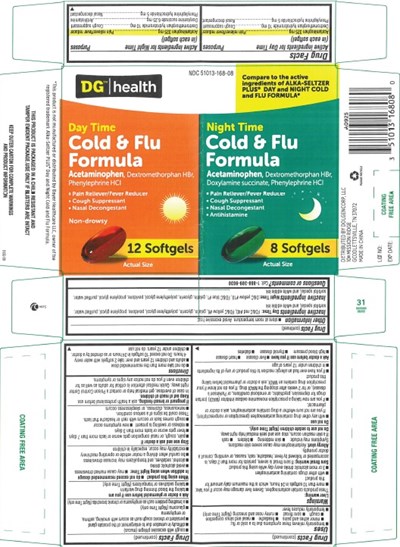 Dg Day And Night Combo 20ct Carton Label